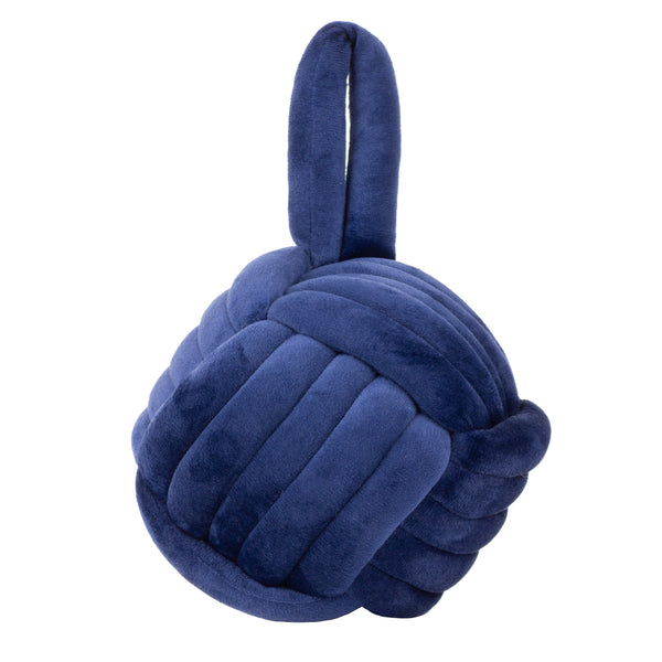 Knot Doorstop Navy