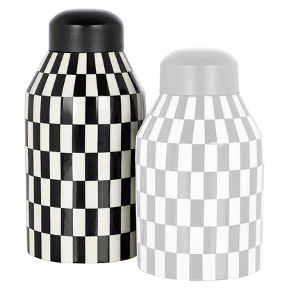 Jar Malou big (Black/white)- Richmond Interiors