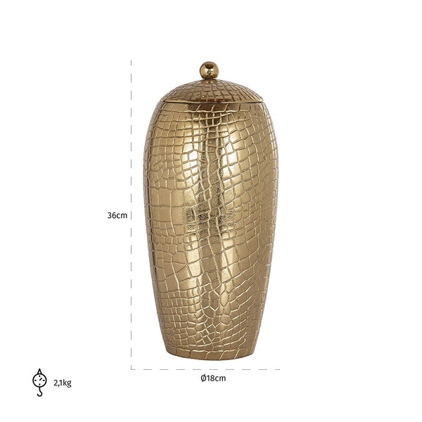 Jar Marieke Small (gold) – Richmond Interiors