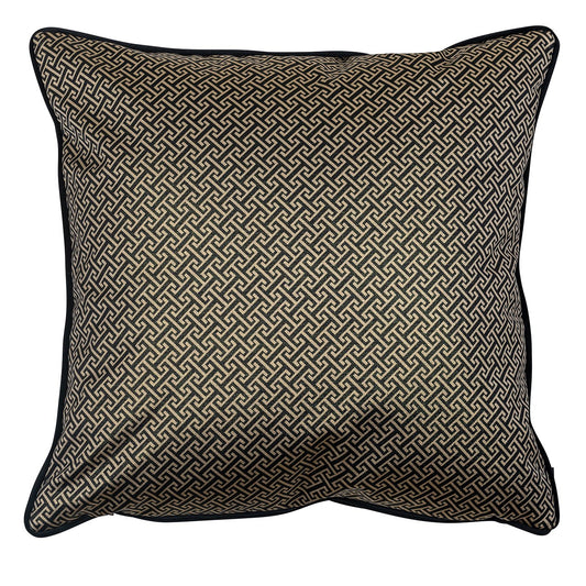 Cushion Joey 50x50 (Donna-21056-Geo Classic Big 9999 Black)