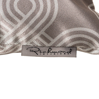 Cushion Mindy 50x50 (Monaco 23050 Chained Quadrant 75 - 0005 Cream)- Richmond Interiors