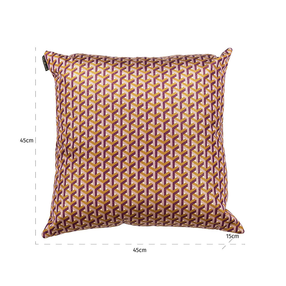 Cushion Pommelin 50x50 (Architect 0787 Dustypink Donna BT24508)