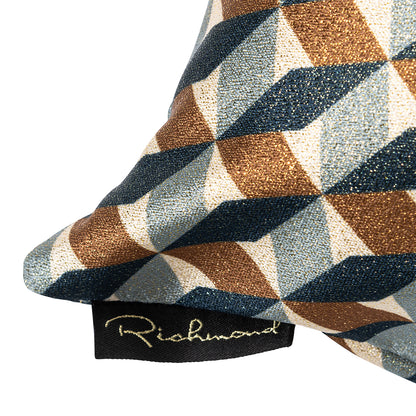 Cushion Vivienne 50x50 (Geo Shape 7021 Space Donna BT24004)- Richmond Interiors