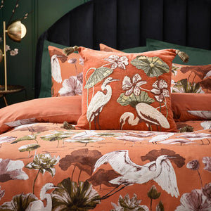 Kushiro Super King Size Duvet Set Coral - Riva