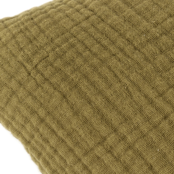 Lark 45x45 Feather Filled Cushion Khaki - view 4