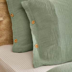 Lark Double Duvet Set Eucalyptus - Riva