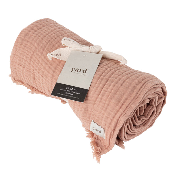 Lark 130x180 Throw Pink Clay - view 2