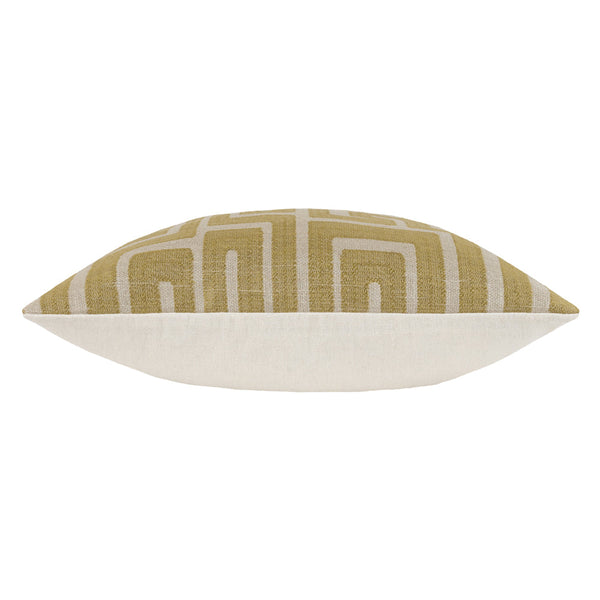Lauder 45x45 Feather Filled Cushion Olive - Riva