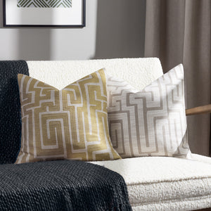 Lauder 45x45 Feather Filled Cushion Olive - Riva