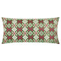 LAUREL 30X60 FEATHER FILLED CUSHION CERISE/JADE