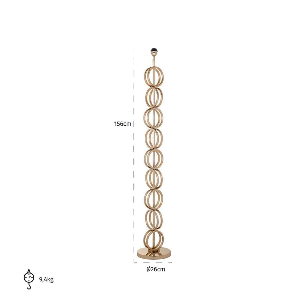 Floor Lamp Adyson gold (Gold)