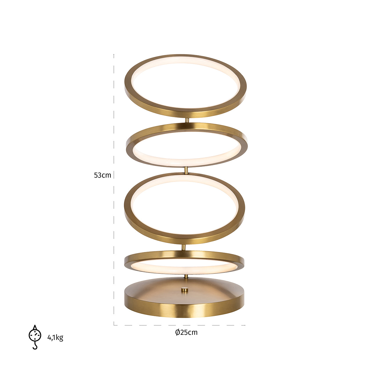 Table lamp Jaimin (Brushed Gold)