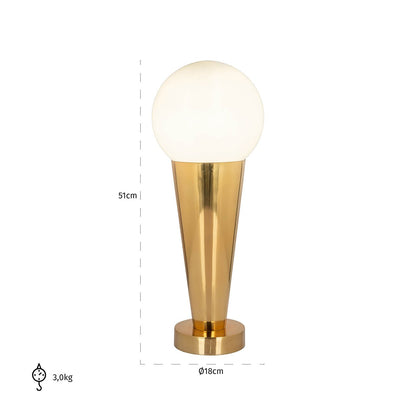 Table lamp Cone (Gold)