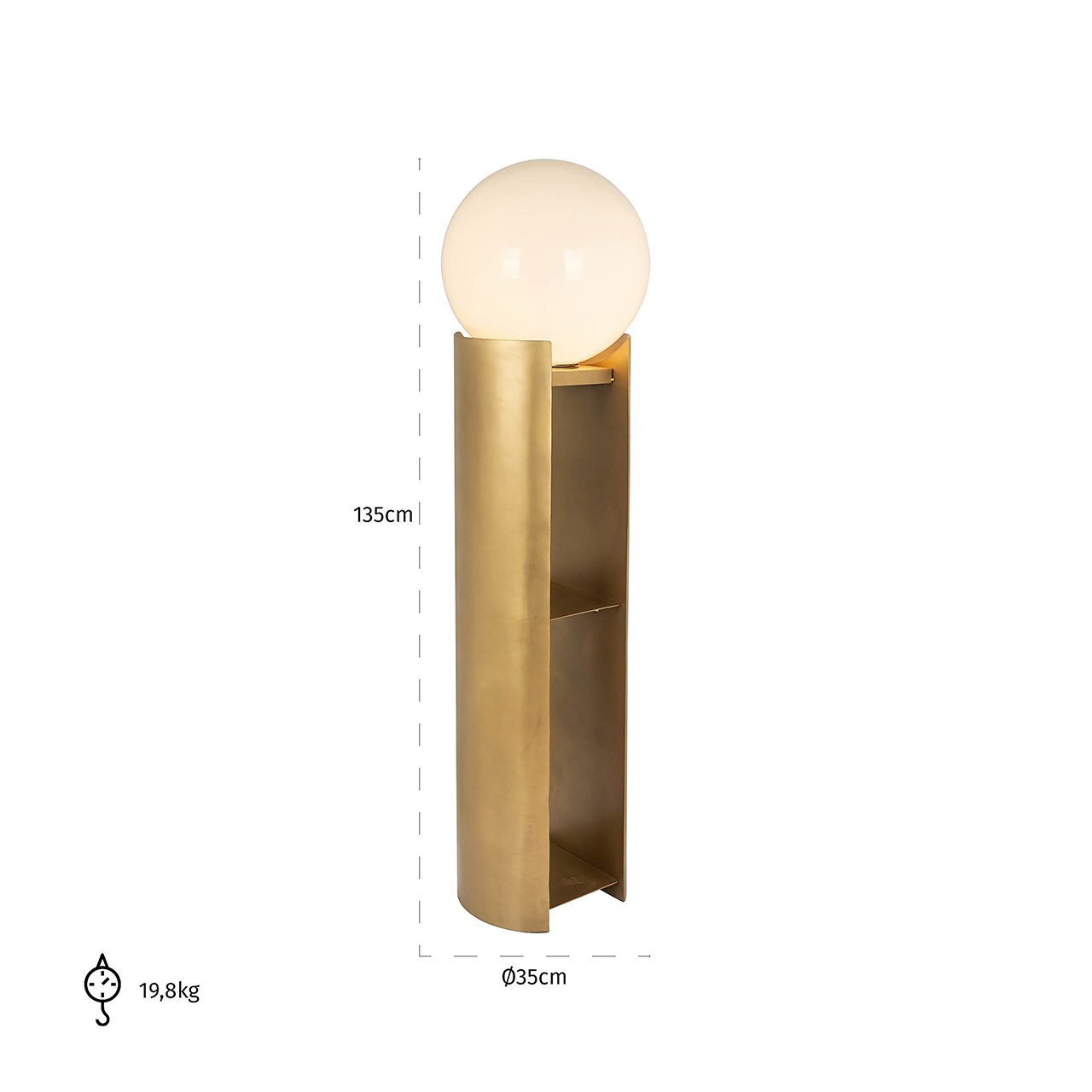 Floor lamp Verdon ()- Richmond Interiors