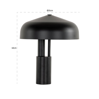 Table lamp Linzy black (Black)