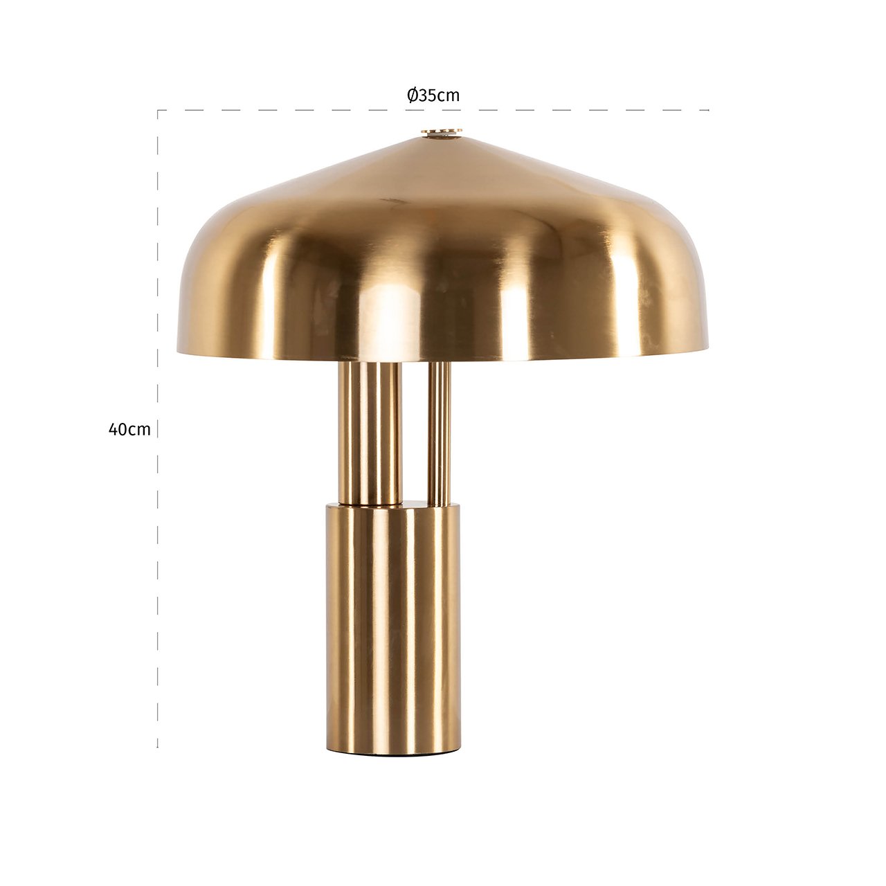 Table lamp Linzy brass (Brushed Gold)