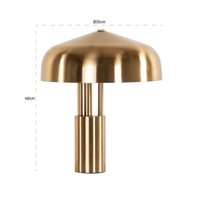 Table lamp Linzy brass (Brushed Gold)