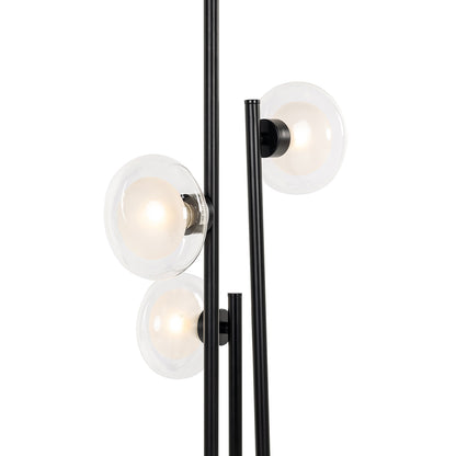 Floor lamp Luva black (Black)- Richmond Interiors