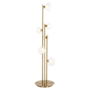 Floor lamp Luva brass (Brushed Gold)