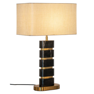 Table lamp Levina black/gold
