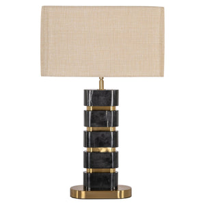 Table lamp Levina black/gold