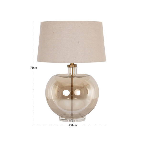 Table lamp Jazzy amber