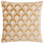 LEDBURY 45X45 FEATHER FILLED CUSHION GOLD