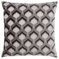 LEDBURY 45X45 FEATHER FILLED CUSHION GREY/BLACK