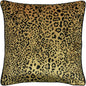 LEODIS 45X45 FEATHER FILLED CUSHION GOLD