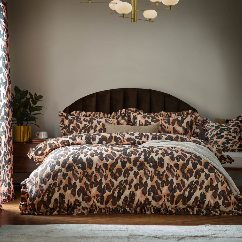 Leopard Single Duvet Set Multi