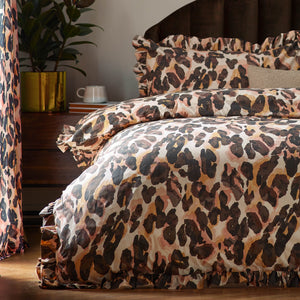 Leopard Single Duvet Set Multi - Riva