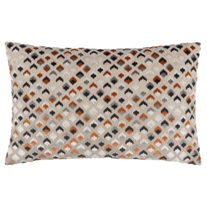 Lexington 40x60 Feather Filled Cushion Ginger/grey