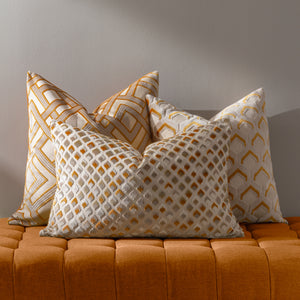 Lexington 40x60 Feather Filled Cushion Gold - view 6