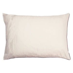Linen House Alice Pillowcase Pairs Ivory/Green - Riva