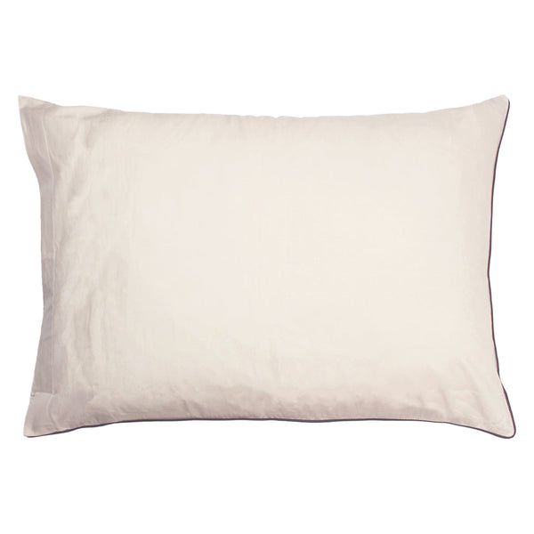 Linen House Alice Pillowcase Pairs Ivory/Green - Riva