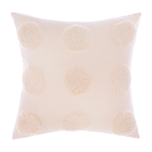 LH HAZE 45X45 FEATHER FILLED CUSHION PEACH