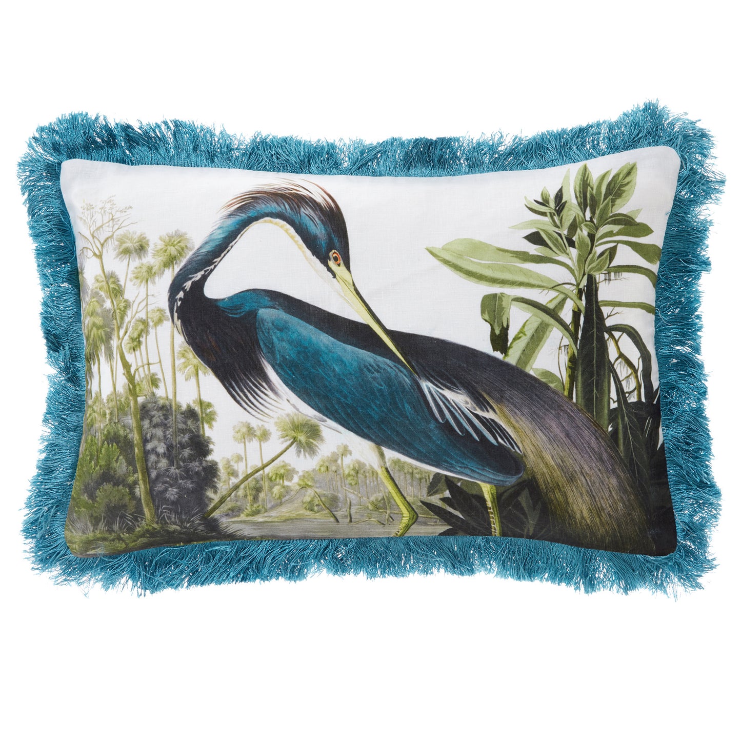 LH LOUISIANA 35X55 FEATHER FILLED CUSHION MULTI