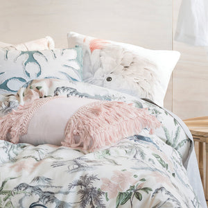 Linen House Luana Single Duvet Set White - Riva