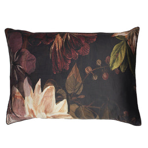 Linen House Neve Pillowcase Pairs Plum - Riva