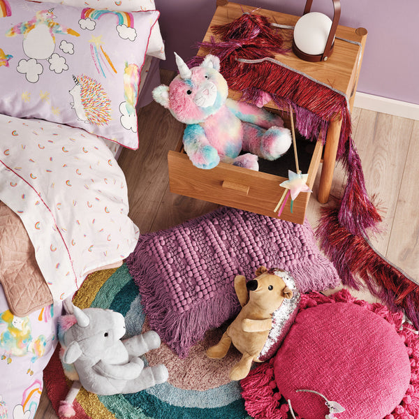 Linen House Unicorniverse Double Duvet Set Multicolour - Riva