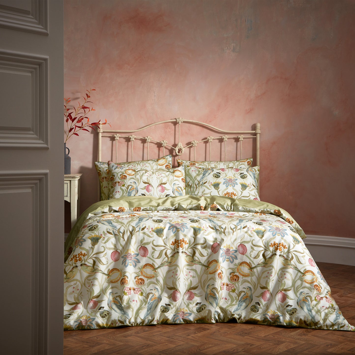 LIBERTY SUPER KING DUVET SET STONE
