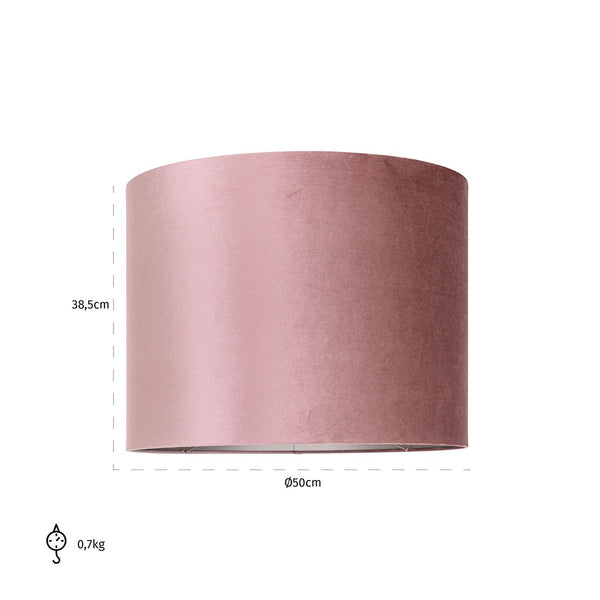 Lampshade Old Rose Cilinder 50Ø (italian – 4008 Old Rose) – Richmond Interiors