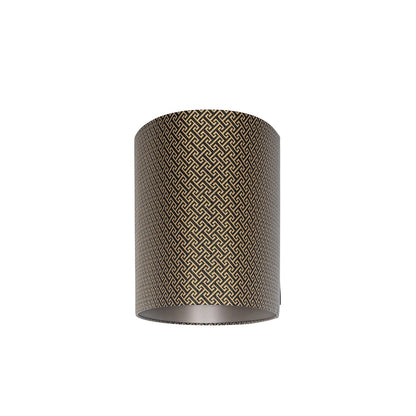 Lampshade Geo ovale (Donna-21056-Geo Classic Big 9999 Black)- Richmond Interiors