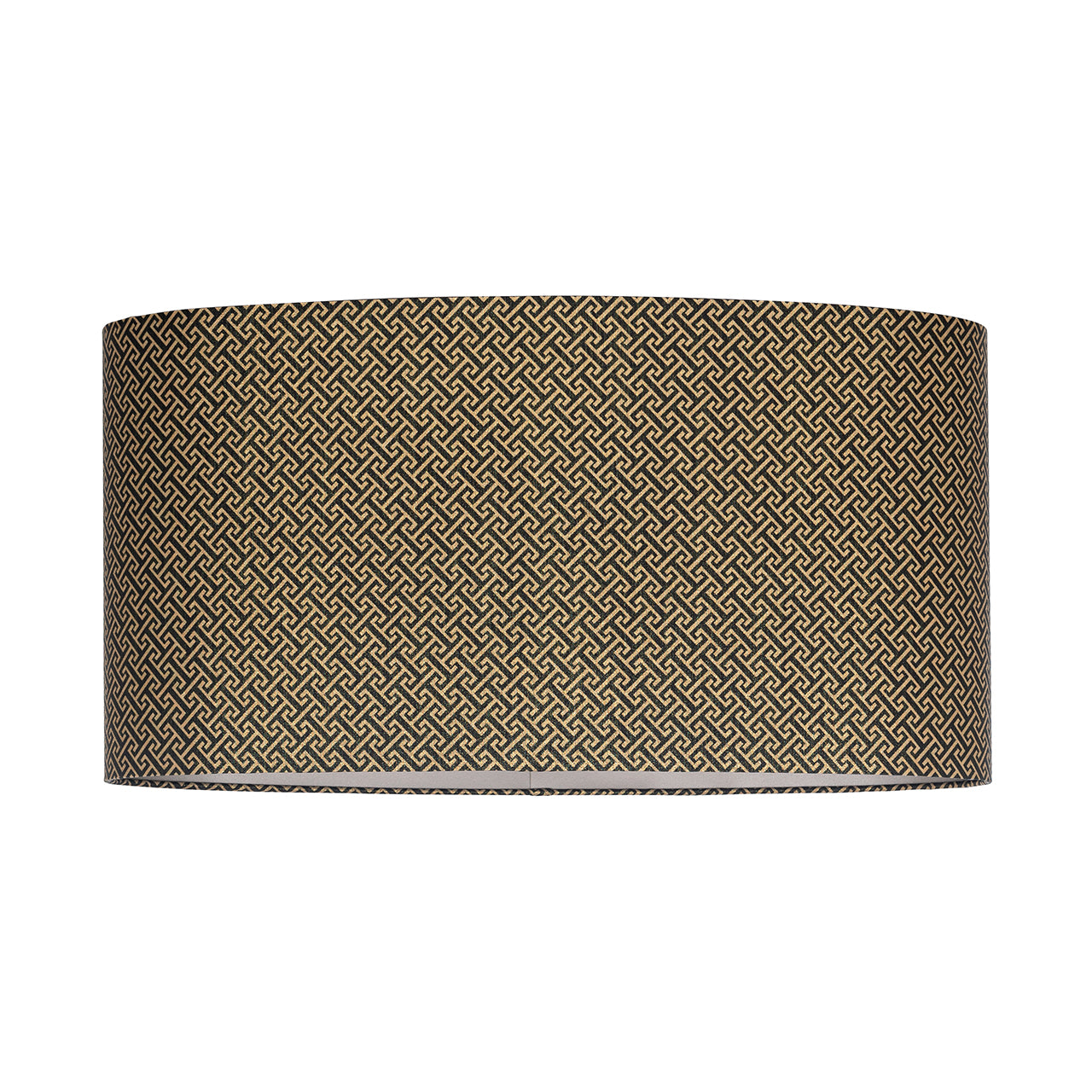 Lampshade Geo ovale (Donna-21056-Geo Classic Big 9999 Black)- Richmond Interiors