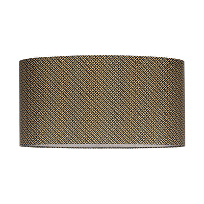 Lampshade Geo ovale (Donna-21056-Geo Classic Big 9999 Black)- Richmond Interiors