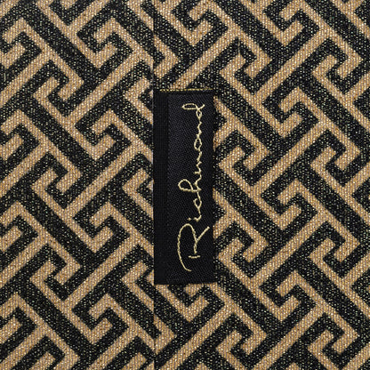 Lampshade Geo ovale (Donna-21056-Geo Classic Big 9999 Black)- Richmond Interiors