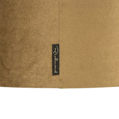 Lampshade Addy gold velvet cilinder 40Ø (Gold)- Richmond Interiors