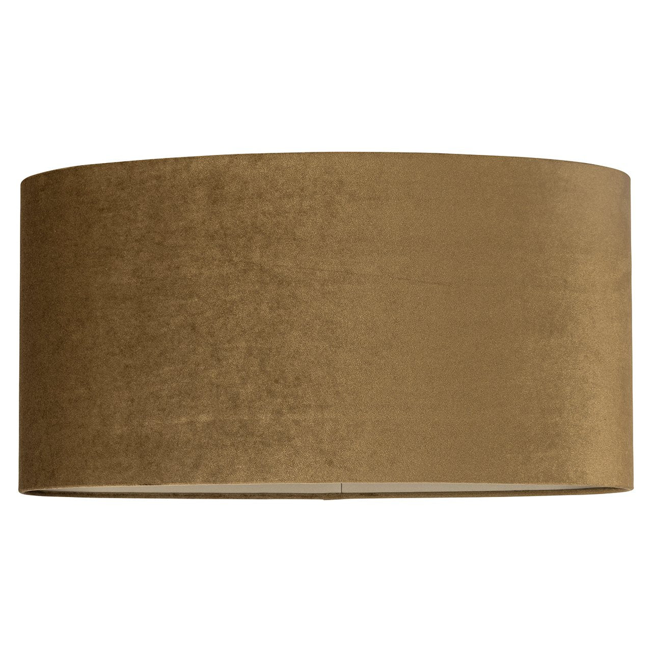 Lampshade Addy gold velvet ovale (Gold)- Richmond Interiors