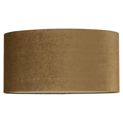 Lampshade Addy gold velvet ovale (Gold)- Richmond Interiors