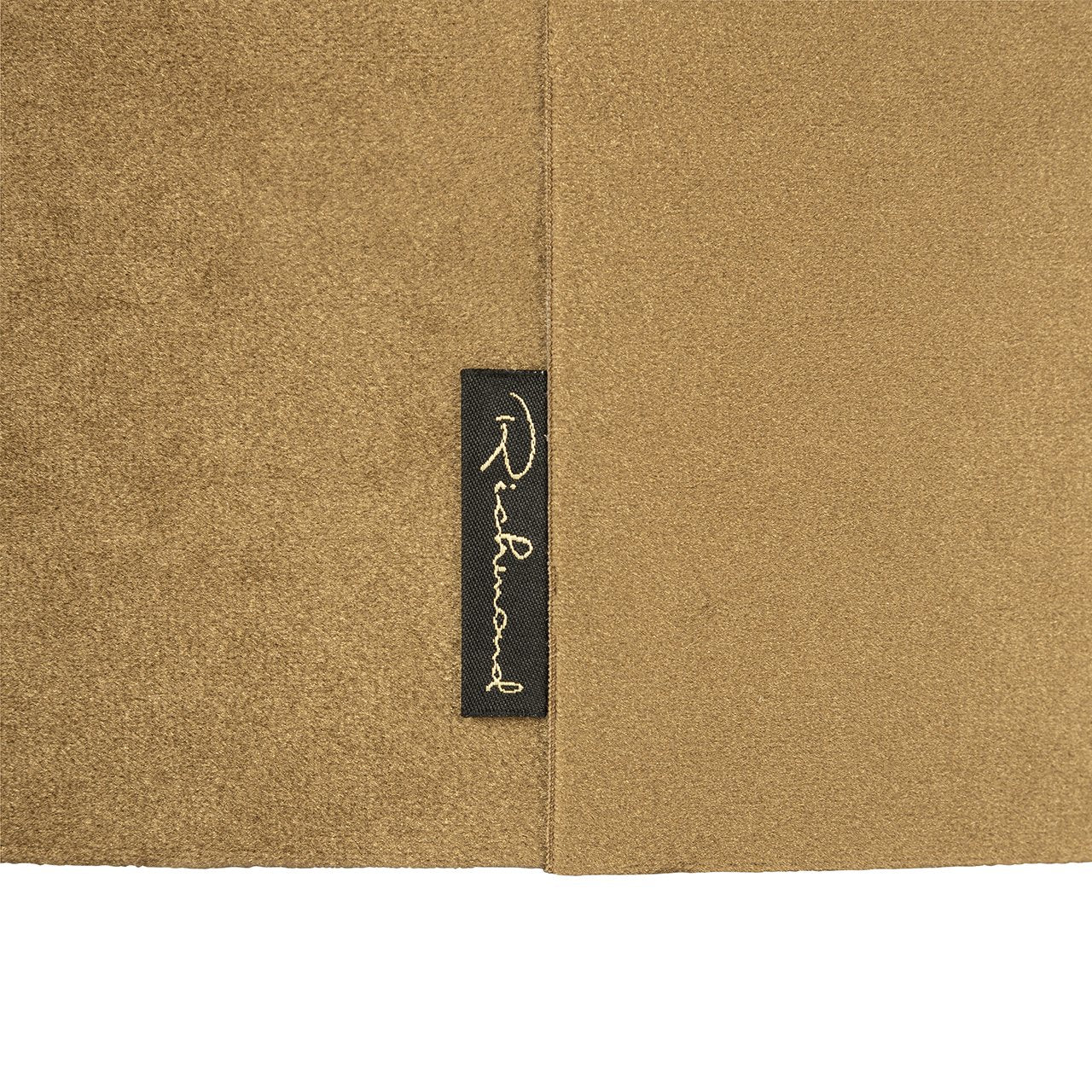 Lampshade Addy gold velvet cilinder 50Ø (Gold)- Richmond Interiors